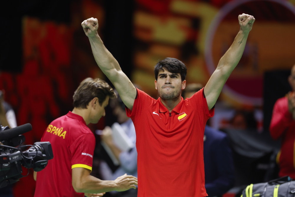 关于蒙特卡洛大师赛绝杀戴维斯杯，阿尔卡拉斯关键制胜的信息